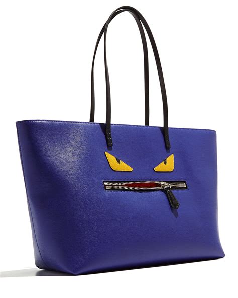 fendi monster tote bag|fendi tote bag monster price.